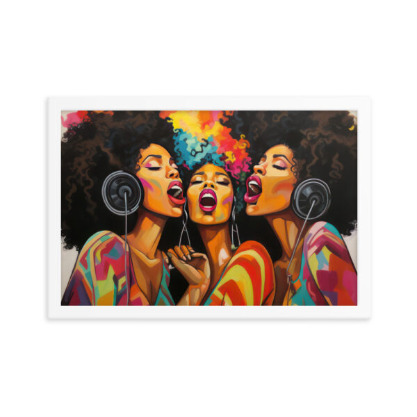Sing Sistas Framed poster - Image 7