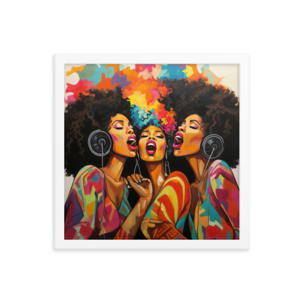 Sing Sistas Framed poster - Image 8