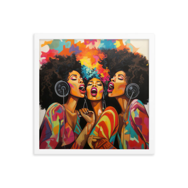 Sing Sistas Framed poster - Image 9
