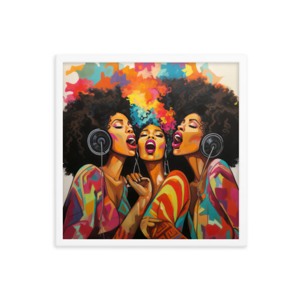 Sing Sistas Framed poster - Image 11